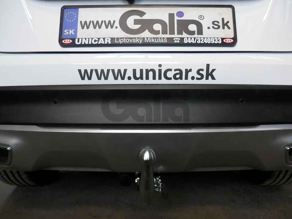 Фаркоп оцинкованный Galia K049A для KIA XCeed, 5doors, 2019-(паспорт и сертификат в комплекте)(без электрики)