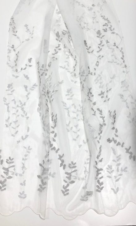 Тюль с вышивкой Sofia арт. Sakura MRT 09 col 02 (высота 300 см, Турция)