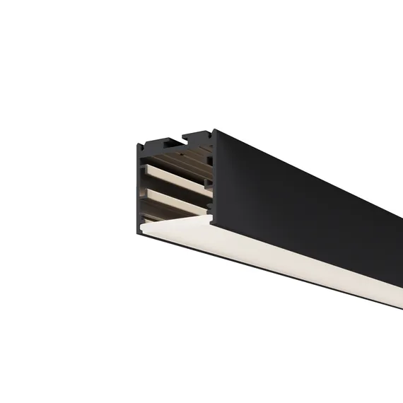 Радиусный профиль 35x35 линейный черный 2.5м Led Strip alm-3535r-b-d-2.5m