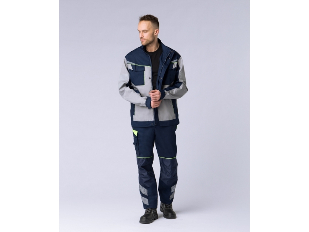 Костюм мужской  PROFLINE SPECIALIST (тк.Смесовая,240), т.синий/серый