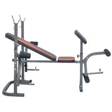 Скамья со стойками под штангу с опциями DFC D126