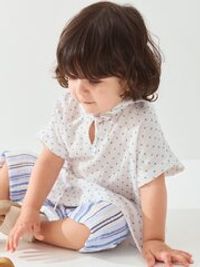 Пончо муслиновое "Мушка" 0+