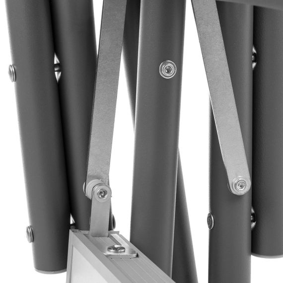 Кресло директорское NISUS с отк.стол. серый/красный/черный N-DC-95200T-GRD (пр-во ГК Тонар)