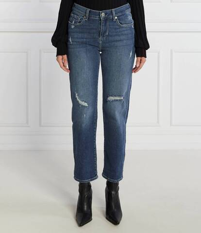 Джинсы authentic loos Liu Jo - голубой(UF3144 D4839)