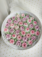 Коробка "Тюльпаны махровые" 30 см