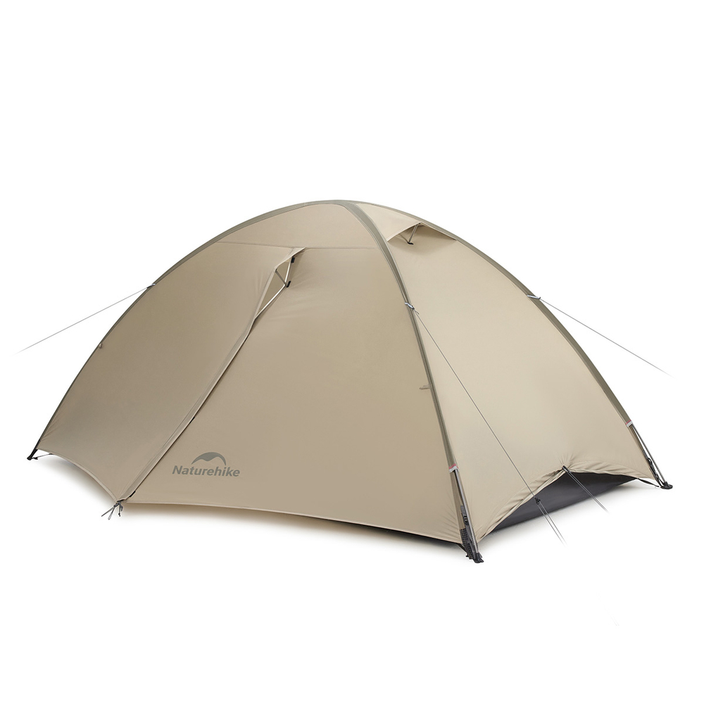 Палатка Naturehike Jiling PRO 1-местная, алюминиевый каркас, сверхлегкая, светло-коричневая
