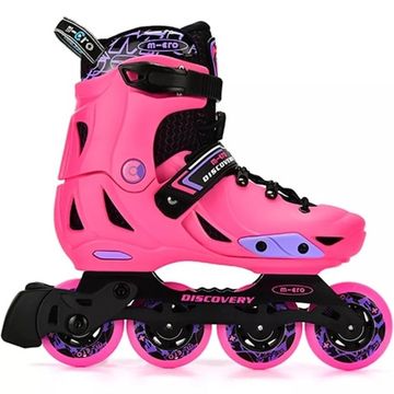 Детские роликовые коньки Micro Discovery Pink