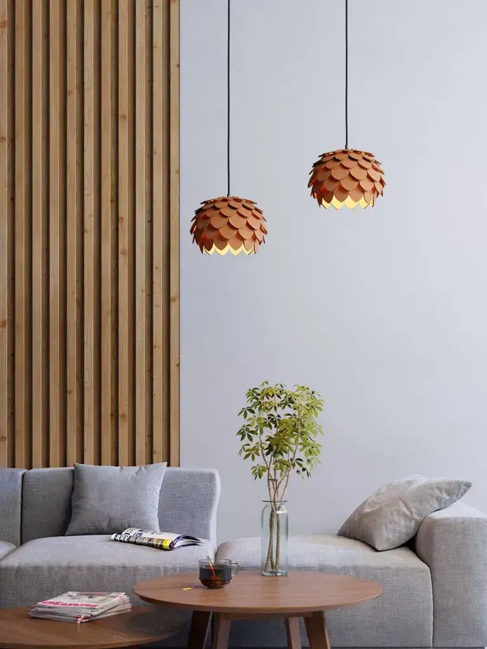 Люстра подвесная потолочная Brillight, диаметр 26,5 см