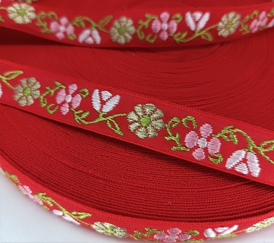 Тесьма жаккард, ш. 1,8 см