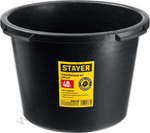 STAYER STRONG 40 л, Круглый строительный таз, MASTER (06098-40)