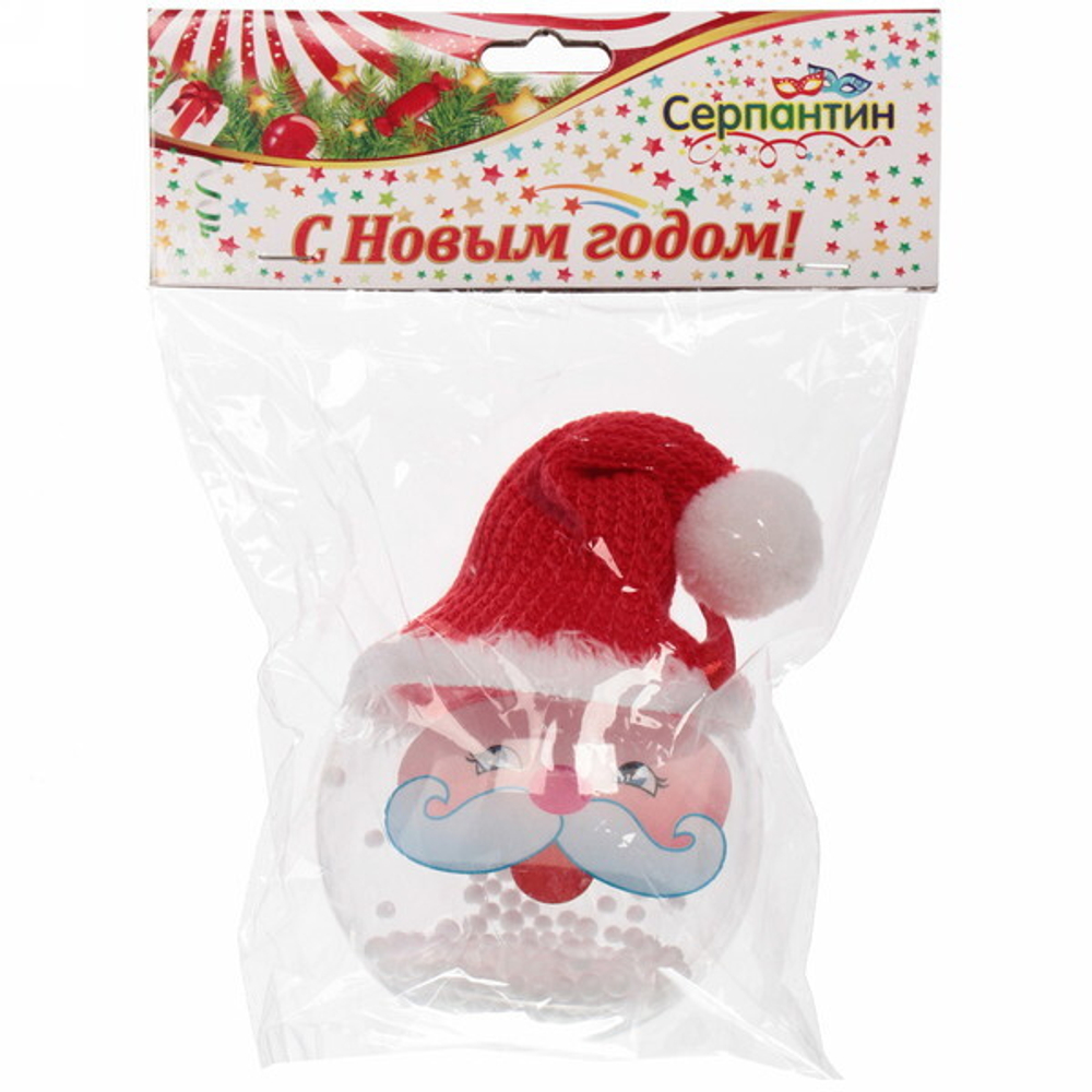 Ёлочное украшение «Дед Мороз» 8 см