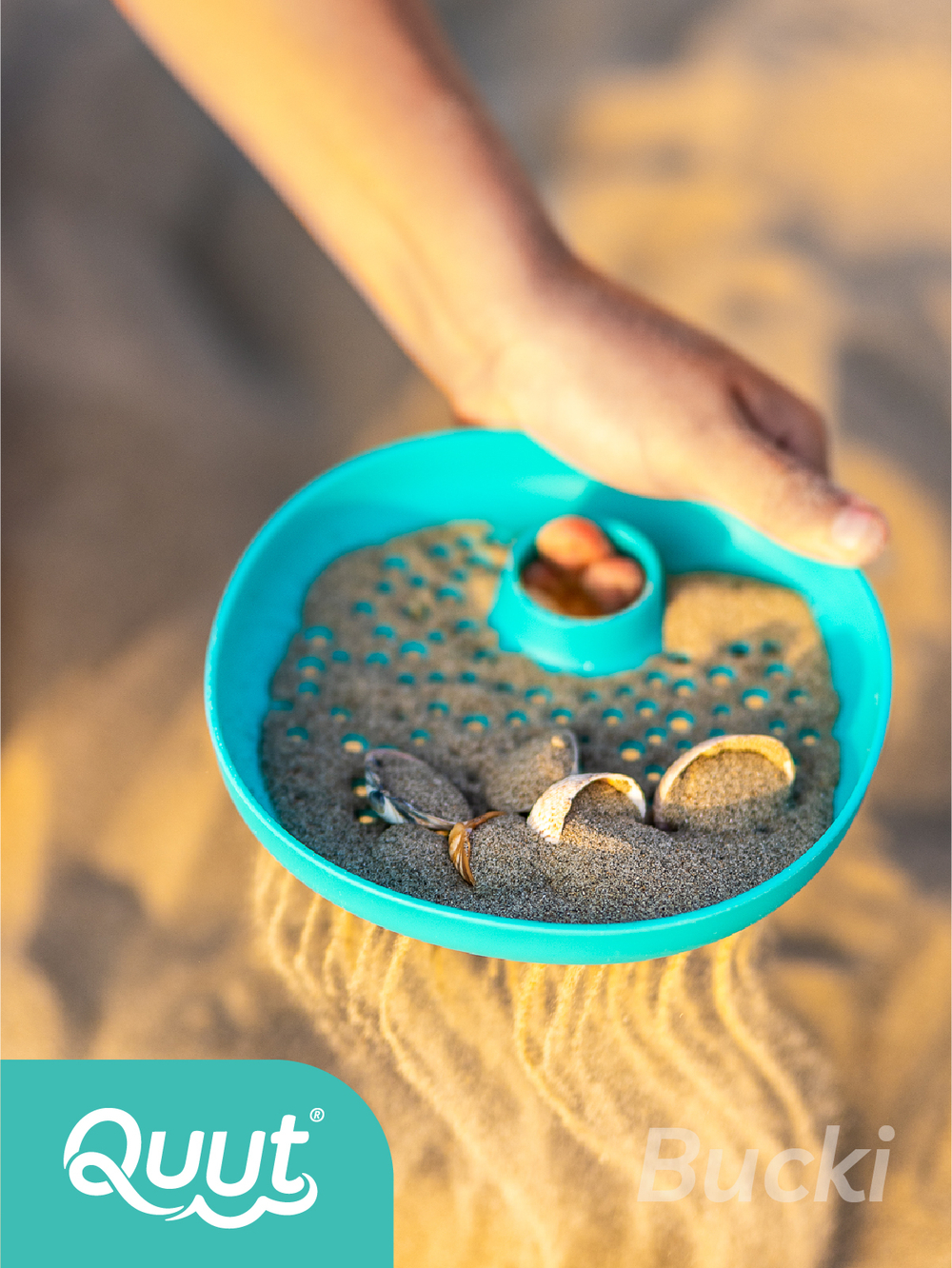 Ведёрко с ситом Quut Bucki