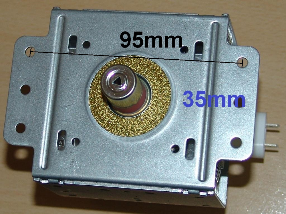 Магнетрон СВЧ 950W LG, Midea 2M210, 2M214-21TAG