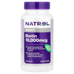 Natrol, биотин, 100 таблеток