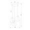 Подвесная люстра TK Lighting 3184 Elio