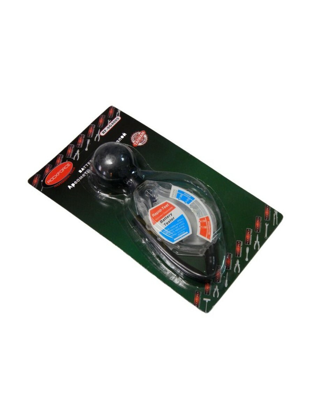 Ареометр для электролита со шкалой, в блистере RockForce##Rock FORCE RF-9G4005(68104)