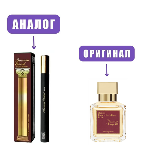 NISHA LUX 17ml BACCARA CRISTAL edP /NEO