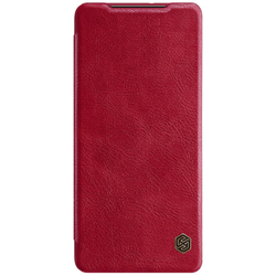 Кожаный чехол-книжка Nillkin Leather Qin для Samsung Galaxy S21 Ultra