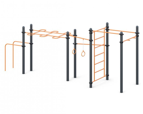 Уличный комплекс для воркаута W-02-018
