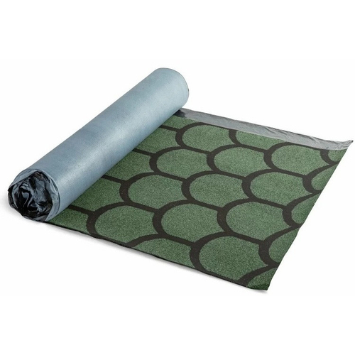 Рулонная черепица Технониколь Architect Бобровый хвост зеленая 8х1 м