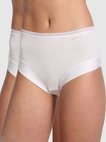 Набор из 2 трусиков с завышенной талией Esencial (Размер: L) (Цвет: телесный)