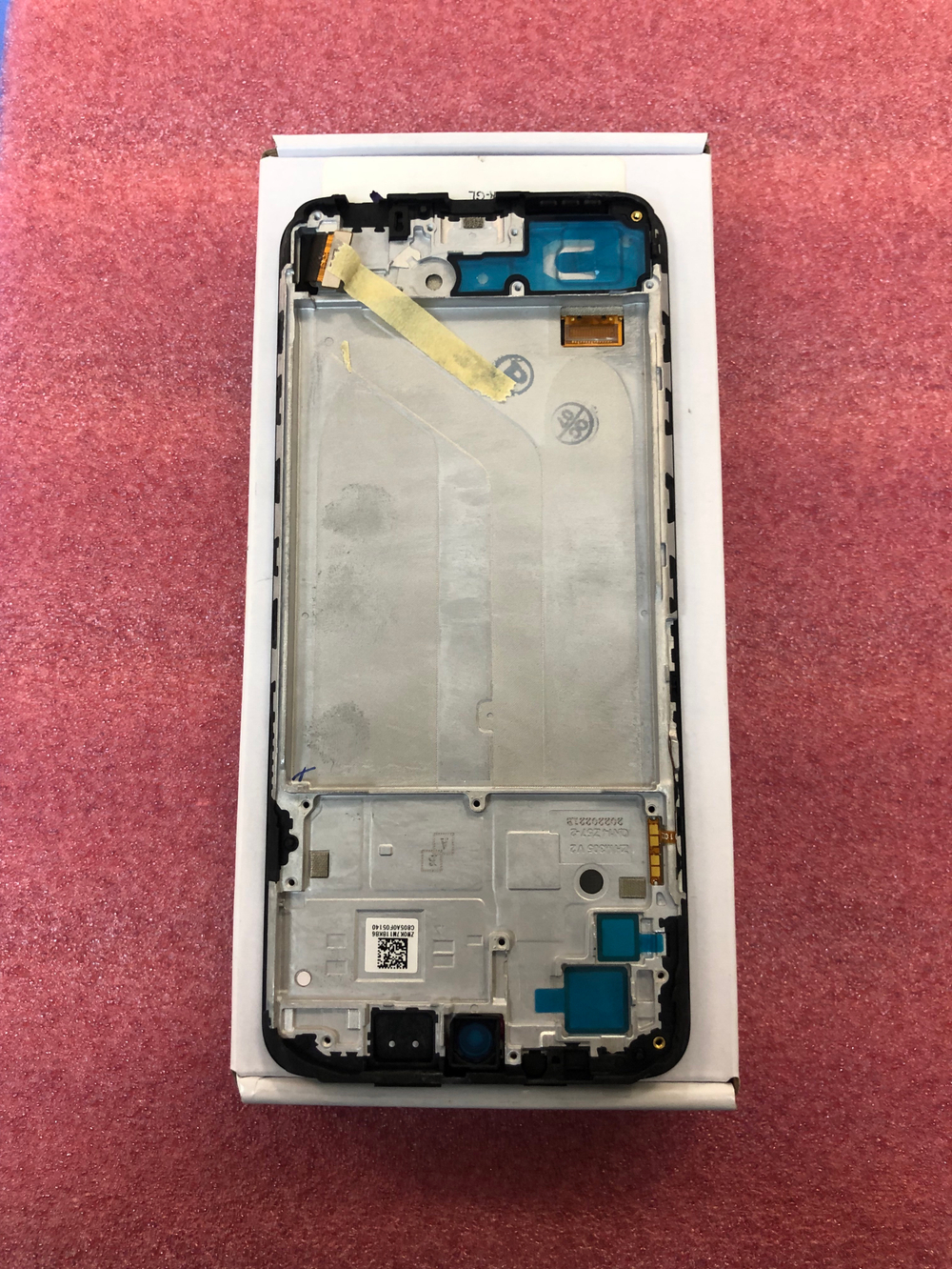 Дисплей в сборе с тачскрином и рамкой для Xiaomi Redmi Note 10(M2101K7AG/Redmi Note 10S(M2101K7BNY)/Poco M5S(2207117BPG), Оригинал