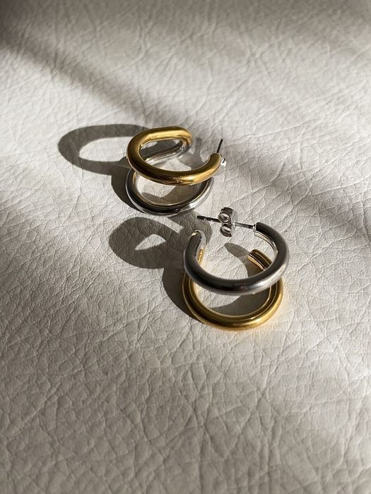 Серьги Rings