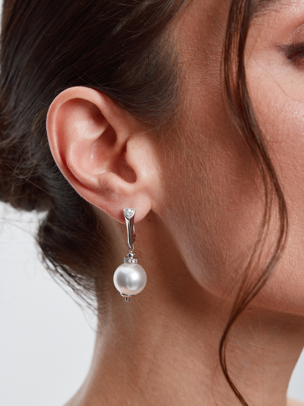 91002043 Серьги Selena Pearls