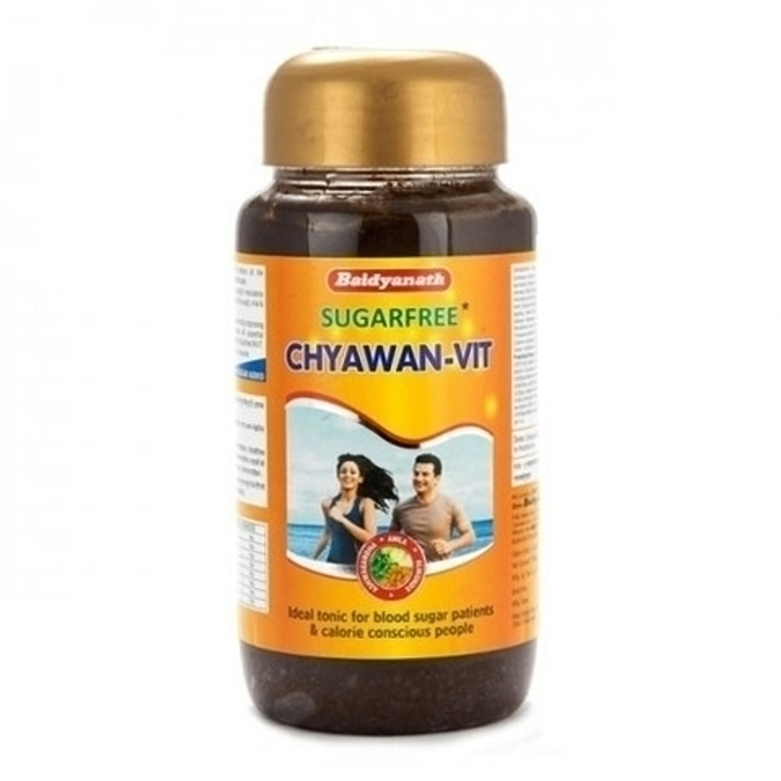 Чаванпраш Baidyanath Chyawan-Vit SugarFree без сахара с Ашвагандхой, безопасен для диабетиков 500 г