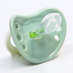 4591096 Соска-пустышка ортодонтическая, силикон, от 0 мес., цвет зеленый