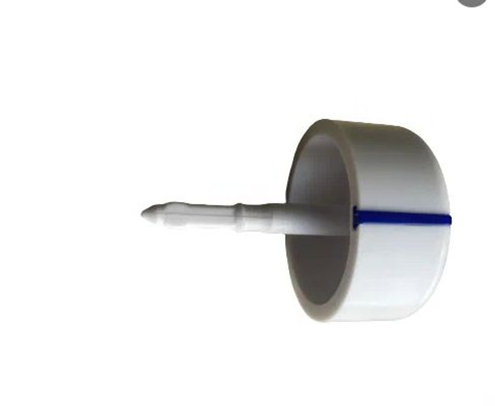 Ручка переключения программ Ariston, Indesit, Whirlpool, BAUKNECHT 481241458306, TMR901WH (ДЛИННАЯ, С ГВОЗДИКОМ)