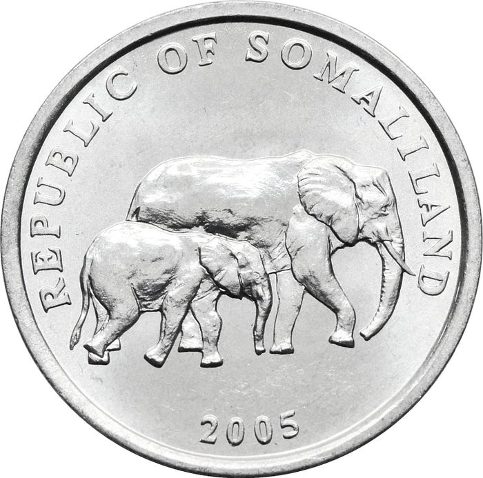 5 шиллингов 2005 Сомалиленд UNC
