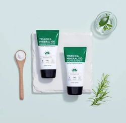 Some By Mi True Cica Mineral Calming Tone-Up Suncream Spf 50+ Pa++++ успокаивающий солнцезащитный крем для ровного тона кожи