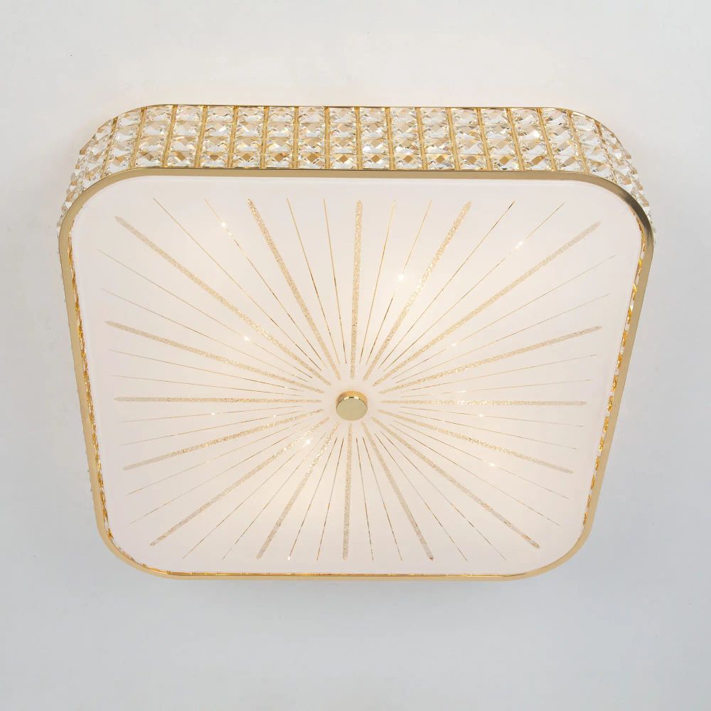 Citilux Портал CL324282 Люстра хрустальная Золото