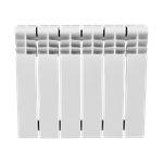 Радиатор алюминиевый SMART Install Easy One 350 (420x80x80мм) 10 секций 1050вт.