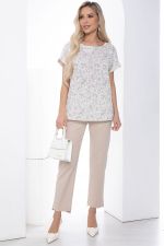 Брюки Сьюзи бежевые Б10145 LT Collection (Акция)
