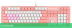 Клавиатура A4Tech Bloody B800 Dual Color розовый/белый (B800 PINK)