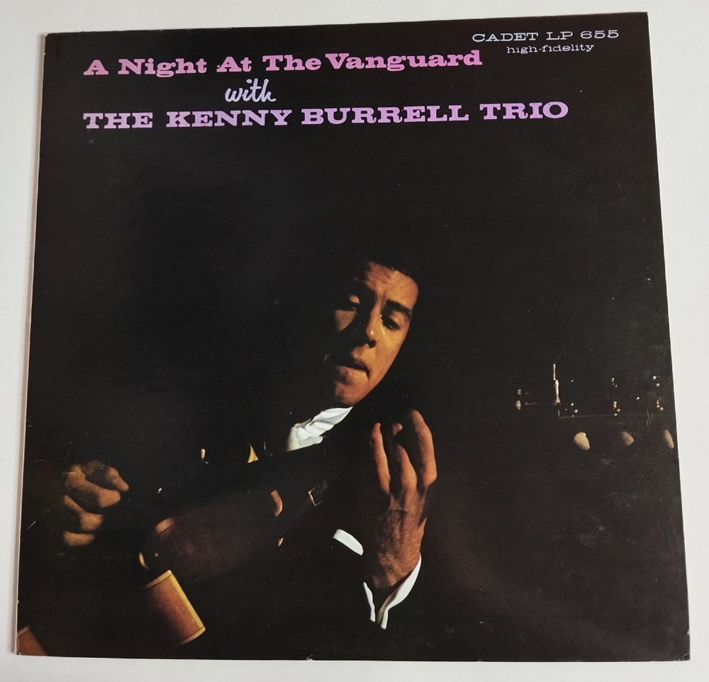 Винтажная виниловая пластинка LP The Kenny Burrell Trio A Night At The Vanguard (Japan 1975) (No Obi)