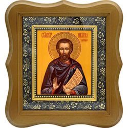 Никита хартуларий Константинопольский. Икона на холсте.