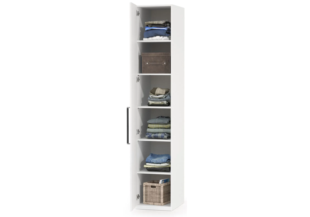 Шкаф Вестра белый шагрень