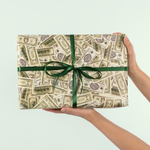 Упаковочная бумага «Деньги» 0,7×1 м, 80 г/м²