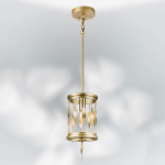 725113 Люстра FIRENZE 1х40W E14 ЗОЛОТО