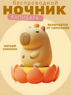 Светильник ночник переносной Капибара