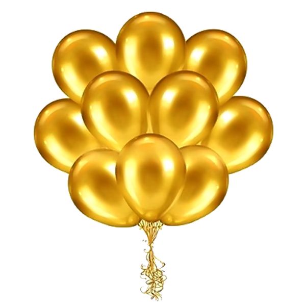 Облако шаров с гелием 