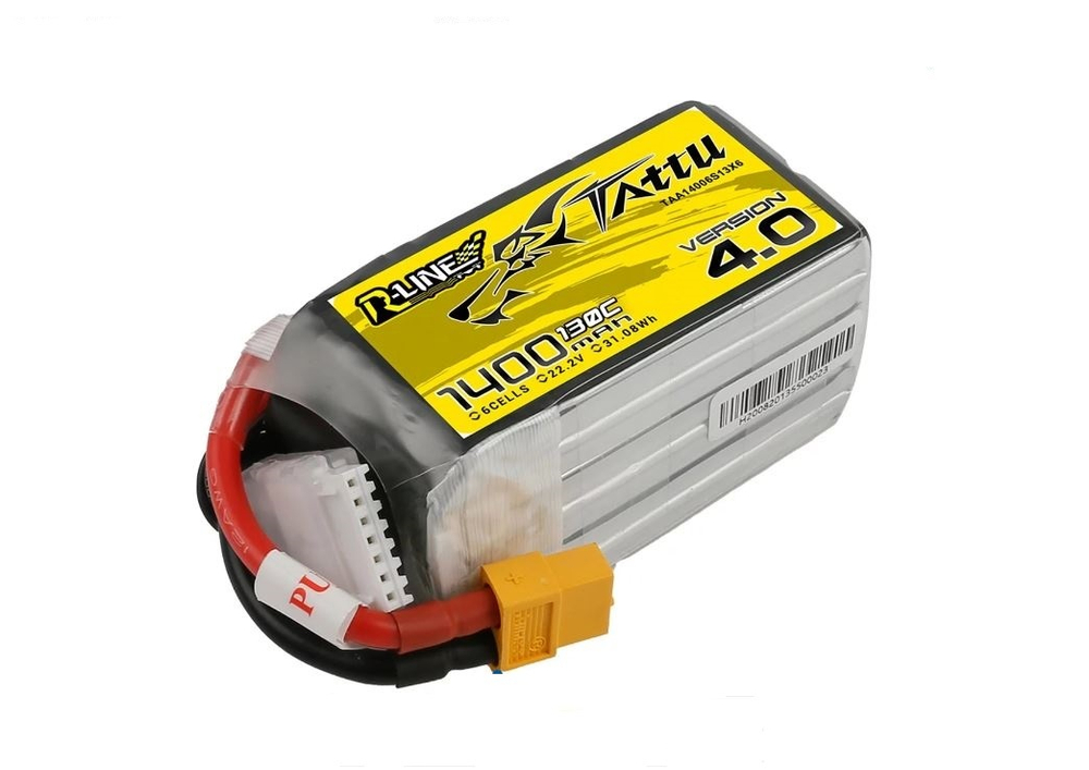 Аккумулятор Tattu R-Line V4.0 1400мАч 6S