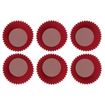 Набор силиконовых форм для приготовления кексов cupcake, 83 мл, 6 шт.