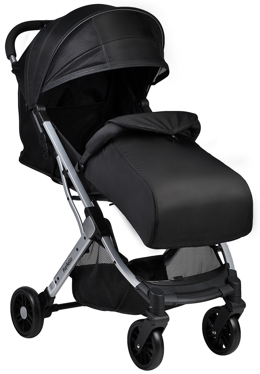 Коляска прогулочная Farfello Comfy Go, черный Артикул: CG-35
