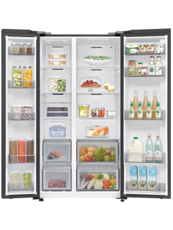Двухкамерный холодильник Samsung RS70F65Q1TWR
