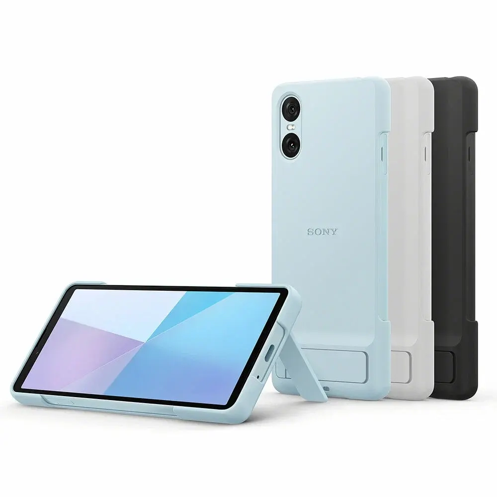Оригинальный чехол с подставкой SONY Style Cover XQZ-CBES для Xperia 10 VI — белый