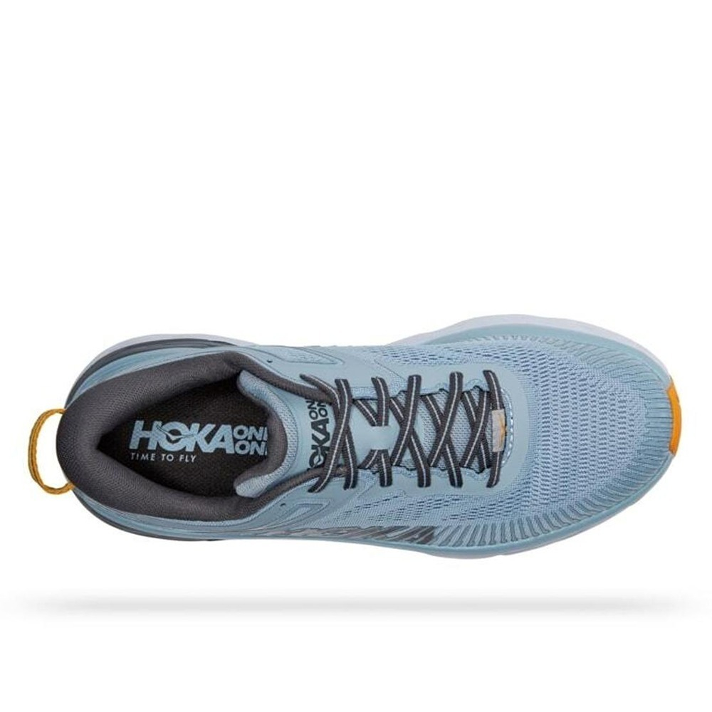 Кроссовки мужские HOKA M BONDI 7  Blue Fog / Castlerock